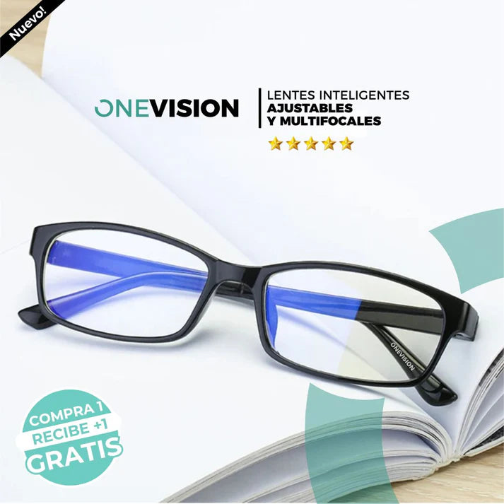 PAGUE 1 Y LLEVE 2 | Lentes Inteligentes Autoajustables y Multifocales - OneVision